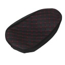 BLACK COVER NA SEAT MOTORCYCLE Z EKOSKORY PU, ODPORNY NA CIEPLO, WATERPROOF  photo 8
