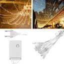 СЕТОЧНЫЕ СВЕТОДИОДНЫЕ СВЕТИЛЬНИКИ САДОВЫЕ ГИРЛЯНДЫ ПОДВЕСНЫЕ 20М СВЕТИЛЬНИКИ САДОВЫЕ УКРАШЕНИЯ