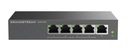 5-портовый коммутатор PoE (4xPoE) GWN7700P Grandstream