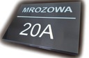 Подсветка номера дома LED АНТРАЦИТ + Сумерки
