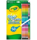 Маркеры Crayola Многоцветные моющиеся маркеры 50 шт.