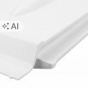 2 SZT. БІЛА ЗАХИСТ ЗАМКА ДВЕРІ KAMPERA, ВОДОВІДШТОВХУЮЧА ЗАХИСТ ДВЕРІ SIATKOWYCH  (18861933262) фото min 9