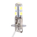 2X H3 5050 БІЛИЙ 9 SMD LED (СВІТЛОДІОД) КСЕНОН DC12V АВТО SAMO  (14969336239) фото min 15