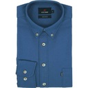 niebieska bawełniana koszula męska (Oxford) regular fit 6XL_klatka_156