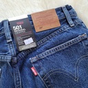 Dámske džínsové nohavice LEVI'S 501 Original Cropped W26 L30 26x30 XS/S Dĺžka nohavíc dlhá