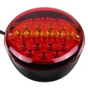 KIT 2X HEADLIGHT LED REAR COMBINED CIRCLE TRAILER  photo 13