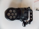Мини-лампа с подвижной головкой 70 Вт, 9/14 каналов DMX