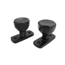 ПОВОРОТНАЯ РУЧКА ДЛЯ ВОРОТ, УЗКАЯ ДОСКА, 36 ММ, ЧЕРНАЯ