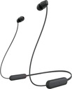Sony WI-C100 Zestaw słuchawkowy Bezprzewodowy Douszny Połączenia/muzyka Blu Model WI-C100