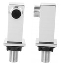 НАБОР УГОЛ ДЛЯ СМЕСИТЕЛЯ ДЛЯ ВАННЫ, КВАДРАТНАЯ ХРОМ. РЕЗЬБА 1/2