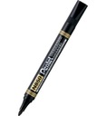 Перманентный маркер Pentel N850, черный, круглый наконечник, 12 шт.