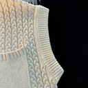 Pánske svetre Vesta Streetwear Knitted Anti-shrink Wi Kód výrobcu brak