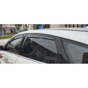КОМПЛЕКТ 4 SZT. ОБТІЧНИК (DEFLEKTOROW) DO FORD FOCUS MK3 4/5-DRZWI (2011–2018  (18588907110) фото min 9