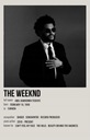 Винтажный ретро-постер The Weeknd Weekend 40x30 № 8
