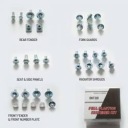 УСКОРИТЕЛЬНЫЕ ВИНТЫ ДЛЯ ПЛАСТМАССЫ KAWASAKI KXF 250 '17-20