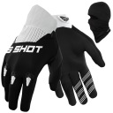 Shot Moto Devo Черные перчатки Black 3XL Cross