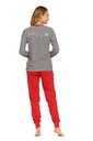 Женская хлопковая пижама DOCTOR NAP 5235 красная L