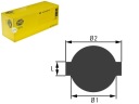 КРЫШКА ТОПЛИВНОГО ЗАЛИВА HELLA HEL, 8XY 007 747-001