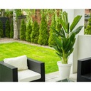 Горшок Terrace Garden Flower Pot, белый, большой, высота 45 см, Вазон Modern Balcony