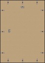 Черная рамка А1 Алюминиевая рамка 59,4х84 см 84х59,4