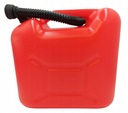 Канистра топливная из ПНД красная 20л с воронкой