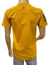 U.S. POLO ASSN bavlnené žlté tričko potlač XXL Dominujúci vzor nápisy