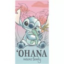 ПОЛОТЕНЦЕ LILO AND STITCH 70Х140 ДЛЯ ПЛЯЖНОГО БАССЕЙНА, ХЛОПОК РОЗОВЫЙ