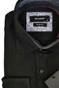 Príležitostná košeľa slim fit klasická oxford čierna Dominujúca farba čierna