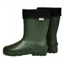 Lekkie Buty Kalosze Gumowce Gumiaki EVA ocieplane VERONA oliwka 38