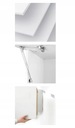 Kúpeľňová skrinka ORA 160 x 40 (2 x 80) závesné skrinky do kúpeľne LESK Povrch biely lesk