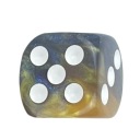 КОСТИ D6 1,6 СМ РПГ ШЕСТИГРАННЫЕ КОСТИ «РУСАЛКА БЛОНДИНКА»