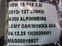 BMW X5 F15 BARRES DE TOIT DE TOIT BARRES DE TOIT GAUCHE DROIT ENSEMBLE 51137295816 7295815photo 15