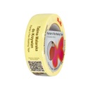 Лента малярная для кривых Blue Dolphin 36 мм х 27,42 м