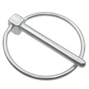 СЕЛЬСКОХОЗЯЙСТВЕННЫЙ ШПИЛЬК С КОЛЬЦОМ, НЕРЖАВЕЮЩАЯ НЕРЖАВЕЮЩАЯ, 6 ММ