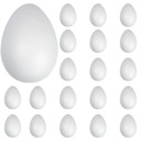Яйца из пенополистирола Яйца 4см Яйца Яйца 20шт Украшение из пенополистирола