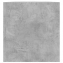 Шкаф для виниловых пластинок, бетонно-серый, 71x34x36 см