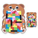 ДЕРЕВЯННЫЕ ГОЛОВОЛОМКИ БЛОКИ ТЕТРИС ТАНГРАМ ПАЗЗЛ