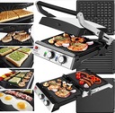 ЭЛЕКТРИЧЕСКИЙ ГРИЛЬ ВАФЕЛЬЧАТКА PANNINI BBQ 3в1 2000Вт
