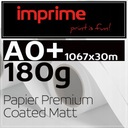 Рулонная бумага для плоттера IMPRIME 1067мм х 30м 180г ГРАФИКА С ПОКРЫТИЕМ