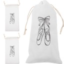 СУМКА ДЛЯ ХРАНЕНИЯ БАЛЕТНОЙ ОБУВИ ХЛОПОК DANCE, 3 ШТ. (ЛИНИЯ