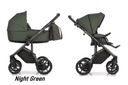 Roan Bass NEXT Night Green коляска + зонтик