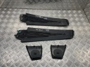 BMW 5 F07 MOULURE PROTECTION MONTANTS DROITE GAUCHE REVÊTEMENTS ENSEMBLE 7196351 7196352photo 10