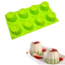 СИЛИКОНОВАЯ ФОРМА ДЛЯ ЖЕЛЕ КАНЕЛЕ ЧАШКИ ПАНАКОТА СВЕЧИ 613