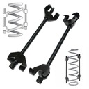 СЪЕМНИК ДЛЯ ПРУЖИН АМОРТИЗАТОРОВ СЪЕМНИКИ ЗАЖИМЫ McPHERSON 2 ШТ 370мм