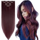 99J Red Wine CLIP IN 50см 5 лент - 100% Итальянский