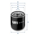 UFI FILTRAS ALYVOS 23.131.00 AUSTIN FORD JEEP nuotrauka 4