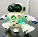 Elektronický robot otočný so svetlom a hudbou Dominujúca farba viacfarebná