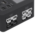 МІНІ ЖИВЛЕННЯ 12V 100W МОНІТОР LCD USB C ПРИВОД QC3.0 ДЛЯ 4 GNIAZD 80  фото 6