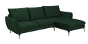 Удобный Угловой Диван Лавард 2 Стороны Роговичный Велюр