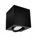 НАВЕРХНОСТНЫЙ ГАЛОГЕННЫЙ СВЕТ GU10 LED подвижный 80x85mm SPOT черный настенный светильник